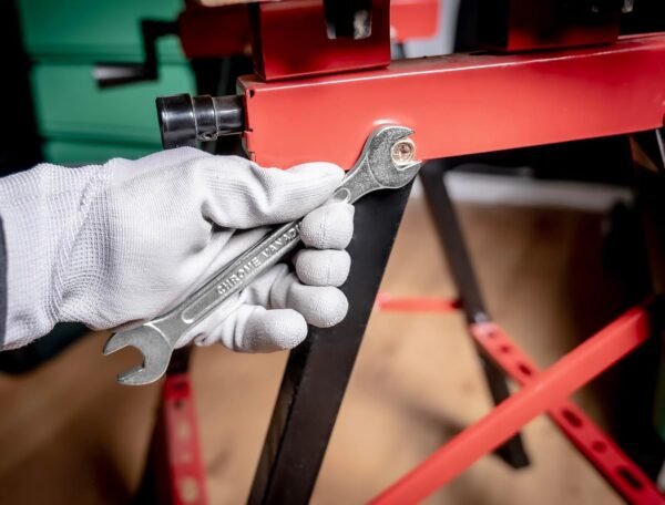 Brüder Mannesmann Gabelschlüsselsatz 8-teilig robust aus Chrom-Vanadium Stahl ideal für Heimwerker