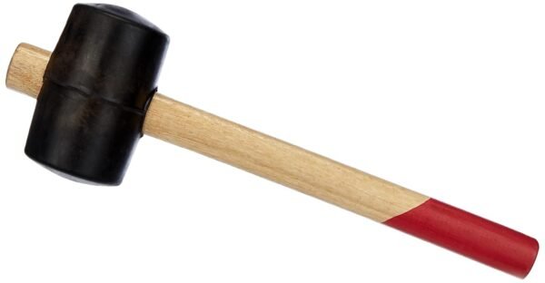 Brüder Mannesmann M 709 - 065 hard rubber mallet, 65 mm diameter 1 piece