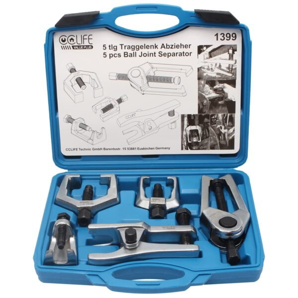 CCLIFE 5-Piece Set Tie Rod End Ball Joint Puller Ball Joint Puller Ball Joint Puller Tool