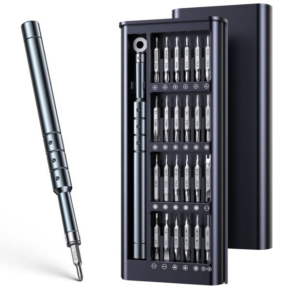 JOREST 52 in 1 Precision Mechanic Screwdriver Set, Portable Mini Tool with Torx T5 T6 T8 T9, P5, Y00, etc., Repair Kit for Macbook, Laptop, PS4, PS5, PC, iPhone, Glasses,...