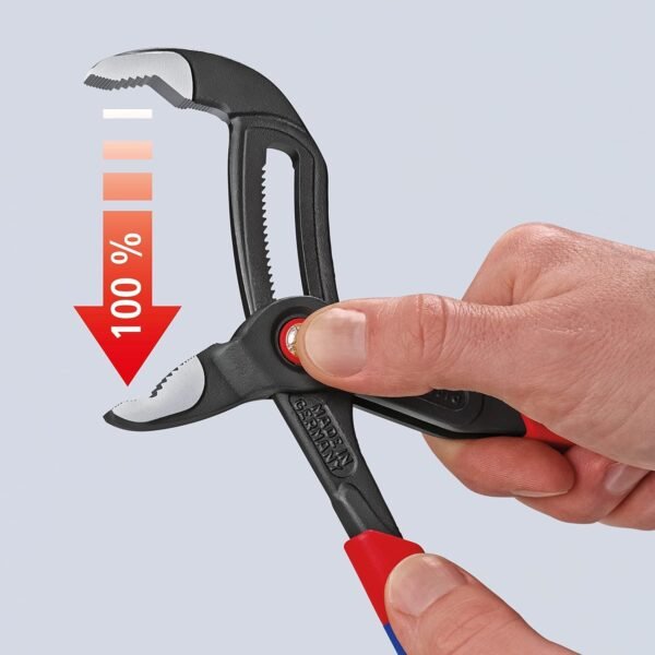 Knipex Cobra QuickSet Wasserpumpenzange 250 mm Ergonomisch Schlank Robust