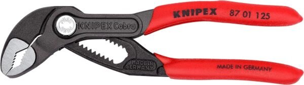 Knipex Cobra Wasserpumpenzange 125mm kraftvoll präzise selbstklemmend ergonomisch