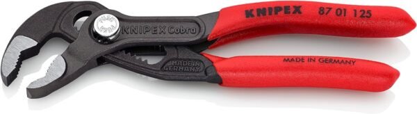 Knipex Cobra Wasserpumpenzange 125mm kraftvoll präzise selbstklemmend ergonomisch