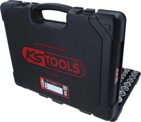 KS Tools 917.0795 Steckschlüsselsatz 195-teilig Profiqualität mit umfangreichem Zubehör