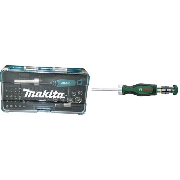 Makita B-36170 Ratschen- und Bit-Set 47-teilig vielseitig und robust für Heimwerker und Profis