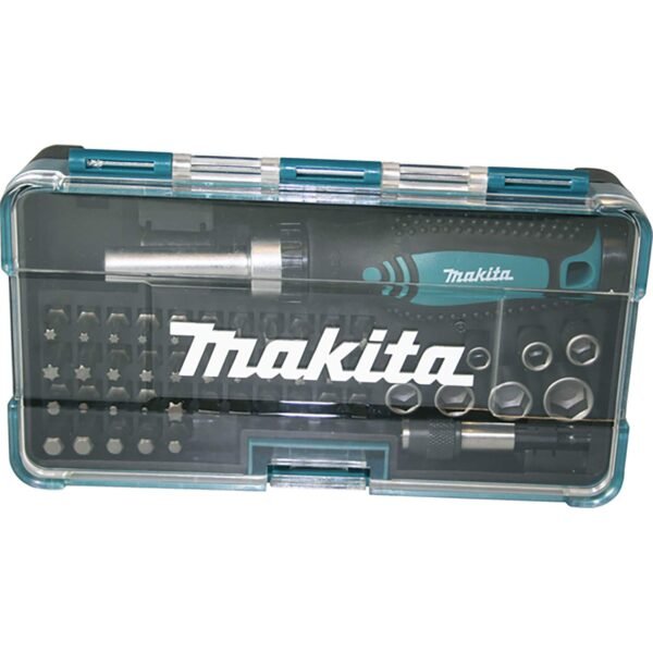 Makita B-36170 Ratschen- und Bit-Set 47-teilig vielseitig und robust für Heimwerker und Profis