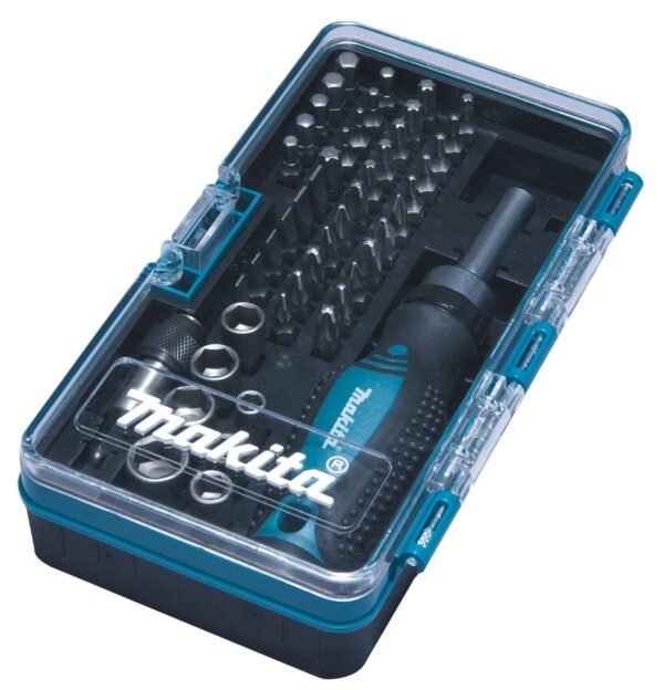 Makita B-36170 Ratschen- und Bit-Set 47-teilig vielseitig und robust für Heimwerker und Profis
