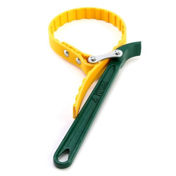 QWORK Band Wrench Non-Slip 9 Inch for Bottle Opener, Pipes Adjustable Removal Hand Tool