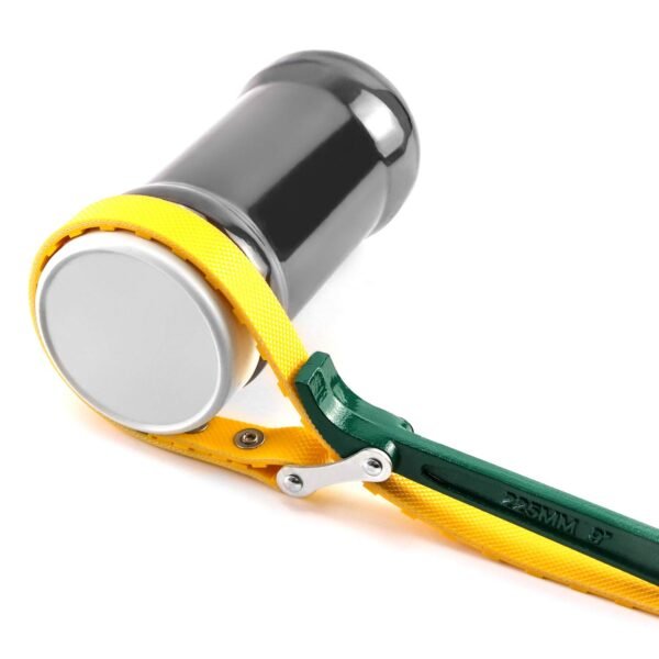 QWORK Bandschlüssel 9 Zoll Rutschfest Robust Vielseitig Für Heimwerker